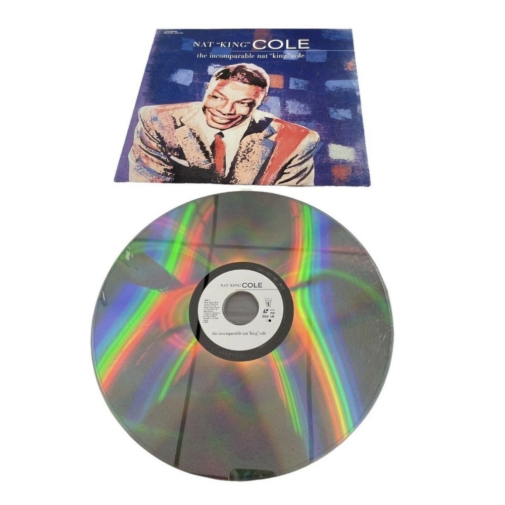 Nat King Cole The Incomparable Nat King‎ Cole Laserdisc